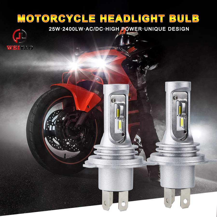 high power h4 led motorcycle headlight 