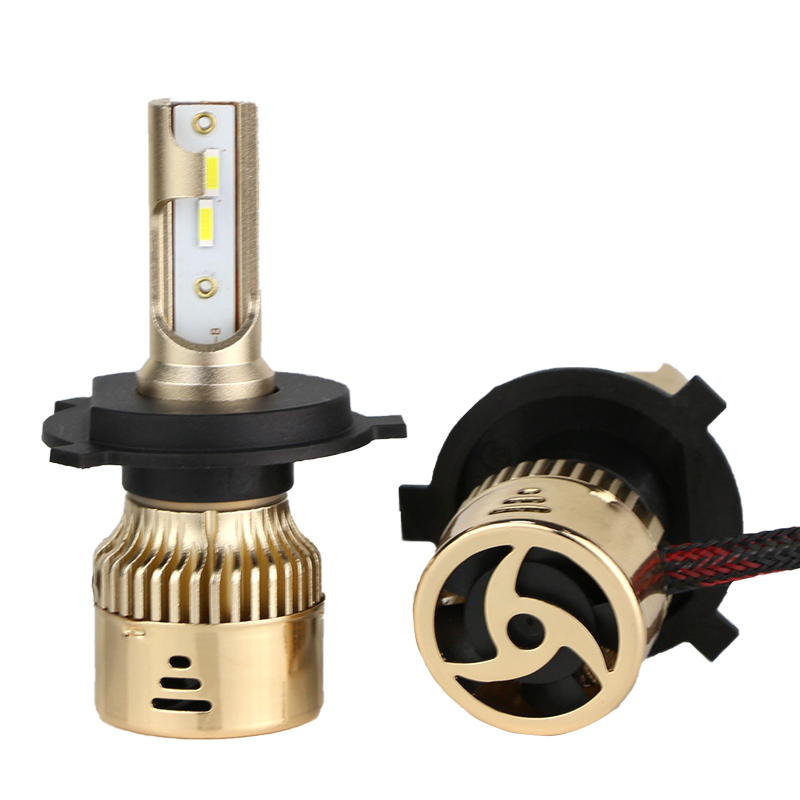 5000LM White H4 LED Headlight Bulb for Trucks