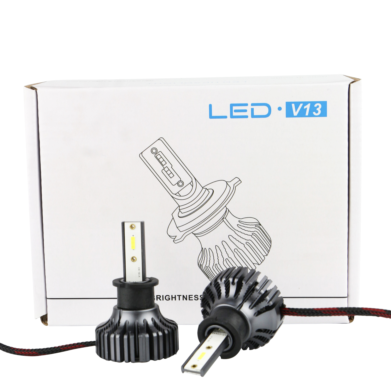 12V H3 LED Headlight Kit for Car