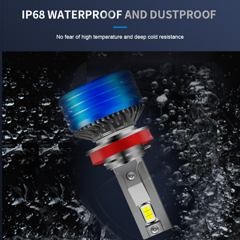 waterproof led headlight bulb for extreme environments