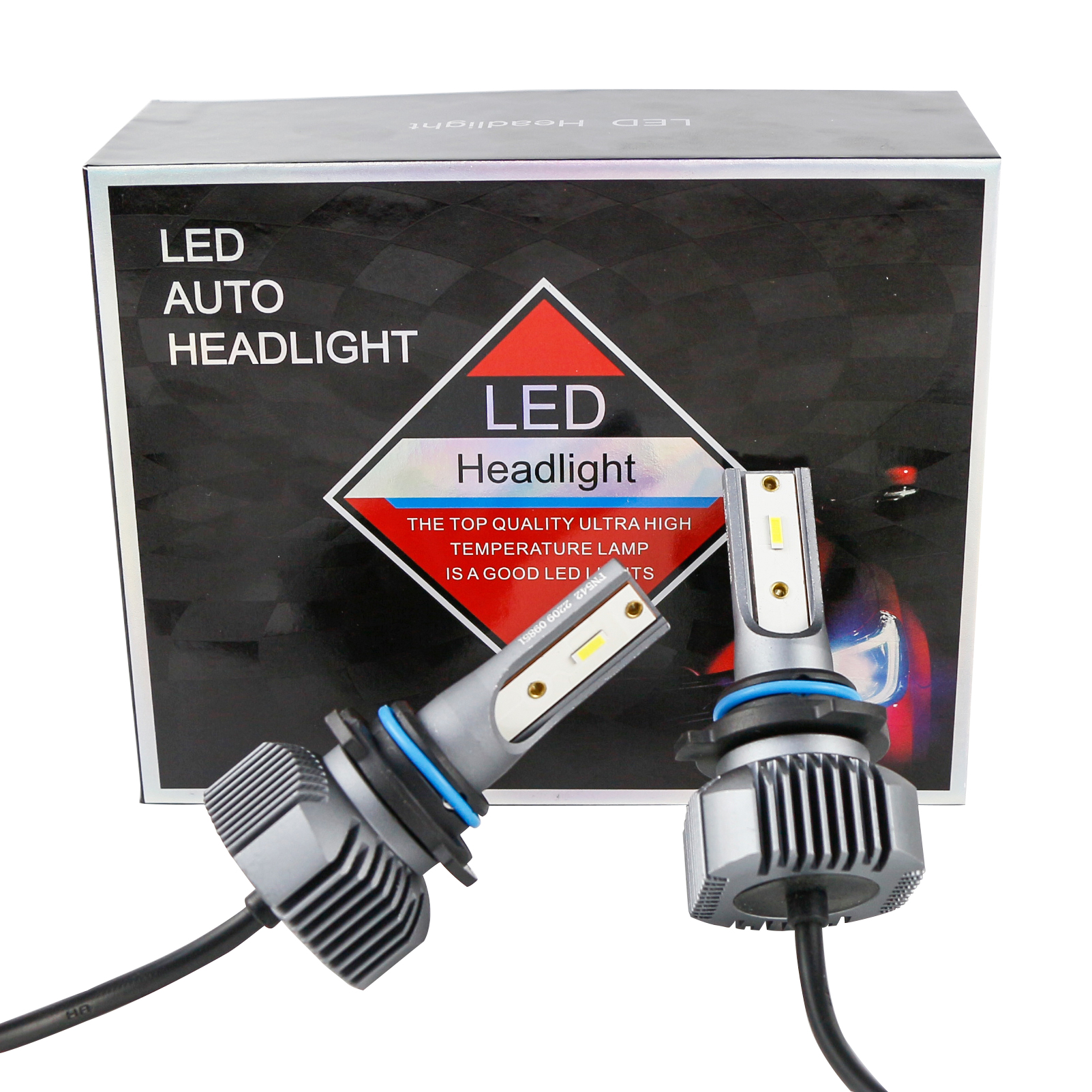 9006 led auto headlight package