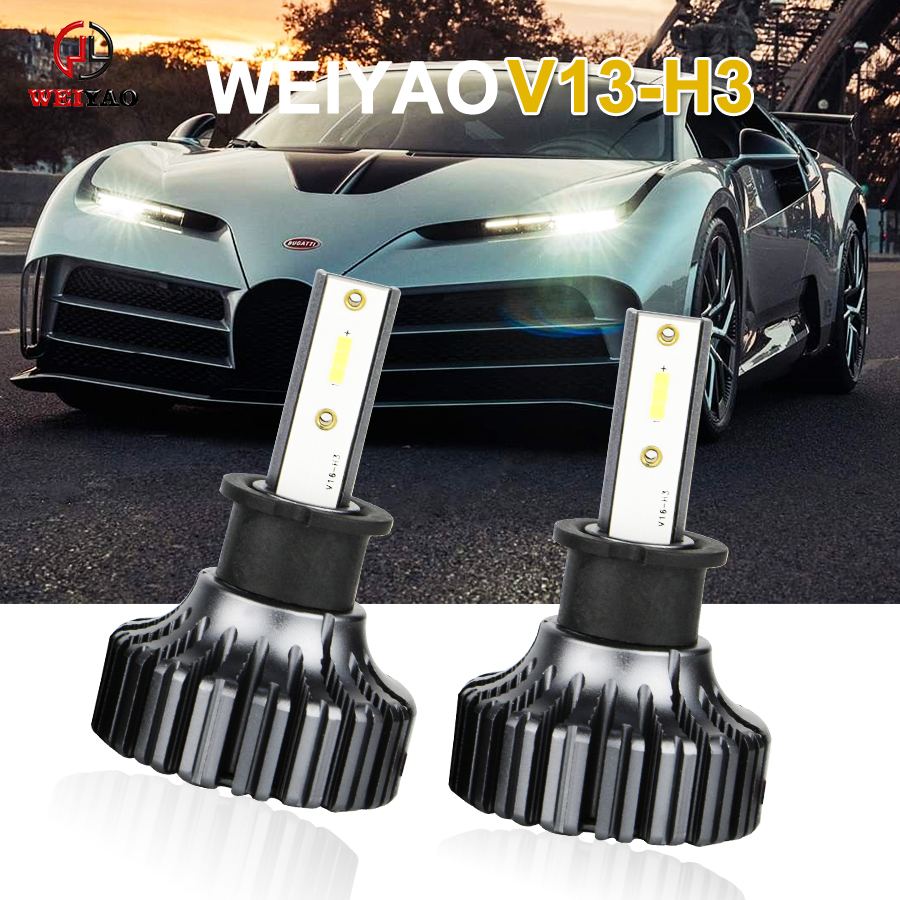 weiyao high power h3 led headlight kit for car