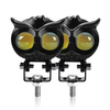 High Quality Bi Color Owl Motorcycle Spotlight