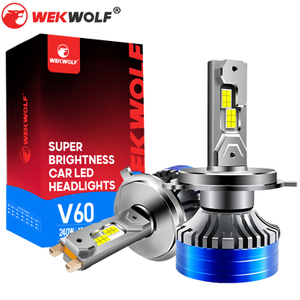 Novel Appearance Super Bright 240W 24000LM LED Car Headlight V60 H4