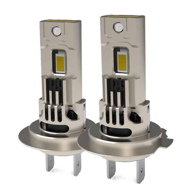1:1 Size 70W 7000LM Plug and Play Non-Polarity All-in-One Car LED Headlight Bulb H7