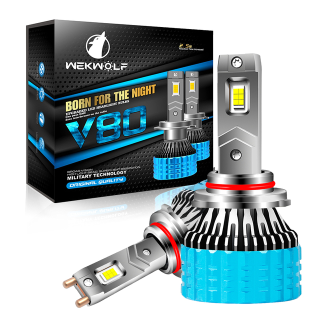 Hot Selling 12V-24V 18000LM 180W High Power LED Headlight Bulbs for Universal Car