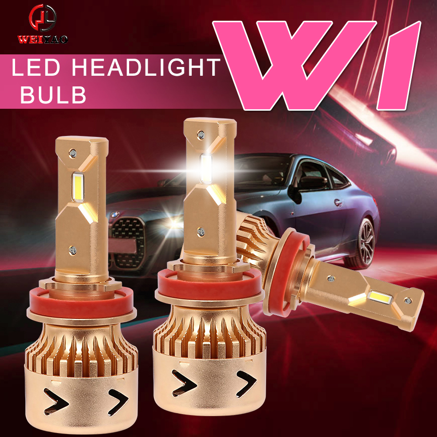 W1 led headlight bulbs