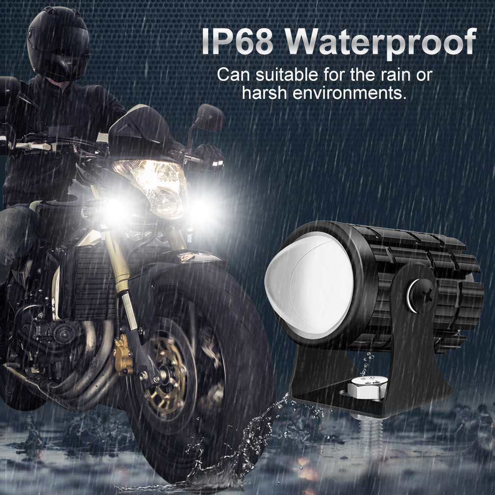 waterproof motorcycle mini spotlights