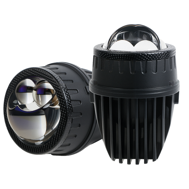 Wholesale 2-inch Dual Direct Dual Beam Bi Projector Lens Led Fog Light for Car
