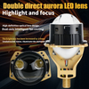 T14 Series | 3 Inch High Low Beam Non Destructive Double Cup RHD LHD Bi Led Projector Lens LED Headlight Bulb