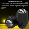 Super Bright 45W Laser Color Changing Projector Glass Lens Fog LED Lights