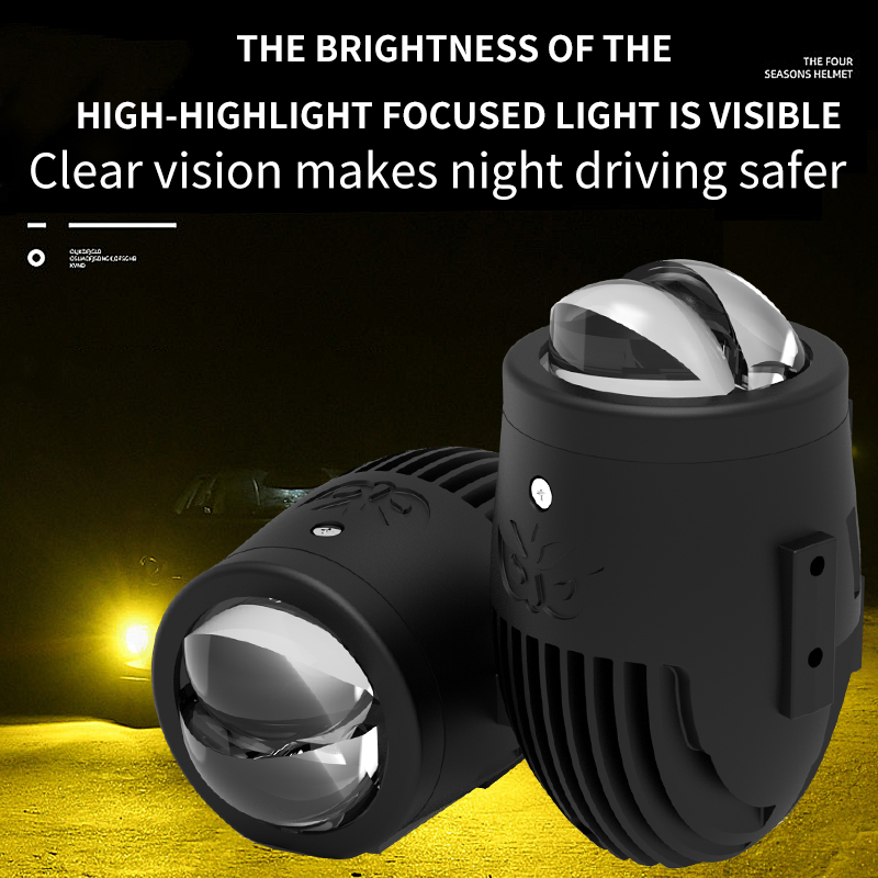 Super Bright 45W Laser Color Changing Projector Glass Lens Fog LED Lights