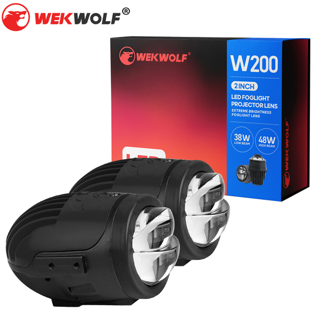 Super Bright 45W Laser Color Changing Projector Glass Lens Fog LED Lights