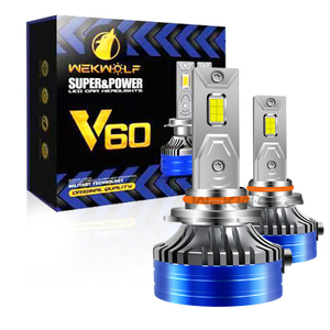 24000LM Super Bright LED Headlights Bulb Conversion Kits V60 9006/HB4 Low Beam