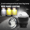 Best Quality Waterproof 116W 3-inch Single Direct-Projection Lens LED Fog Light
