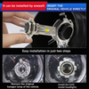 1:1 Size 70W 7000LM Plug and Play Non-Polarity All-in-One Car LED Headlight Bulb H7