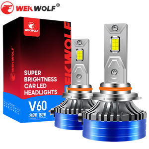 24000LM Super Bright LED Headlights Bulb Conversion Kits V60 9006/HB4 Low Beam