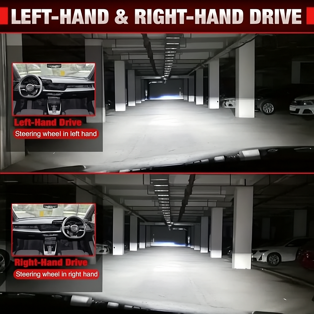 T93 Series | All in One High/Low Beam Plug and Play Mini Projector Lens LED Headlight Bulb H4