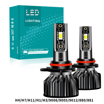 V2T Series | Hot Selling Low Power 60W 6000LM Waterproof 12V LED Car Headlight Bulbs OEM/ODM
