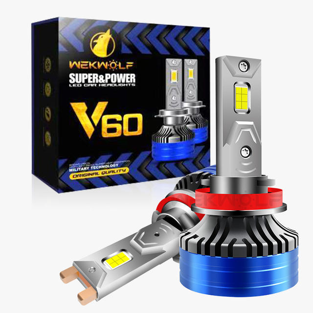High Power 240W Car LED Headlight Bulbs V60 H11