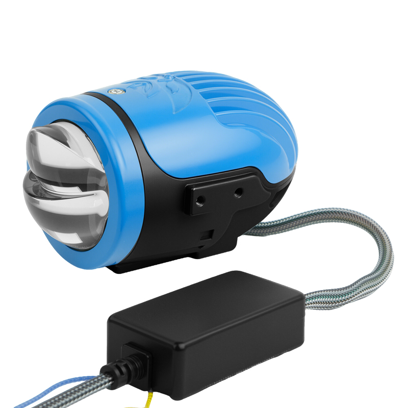 New High Quality APP Remote Control 2-inch Dual Beam Projector Lens Led Fog Light