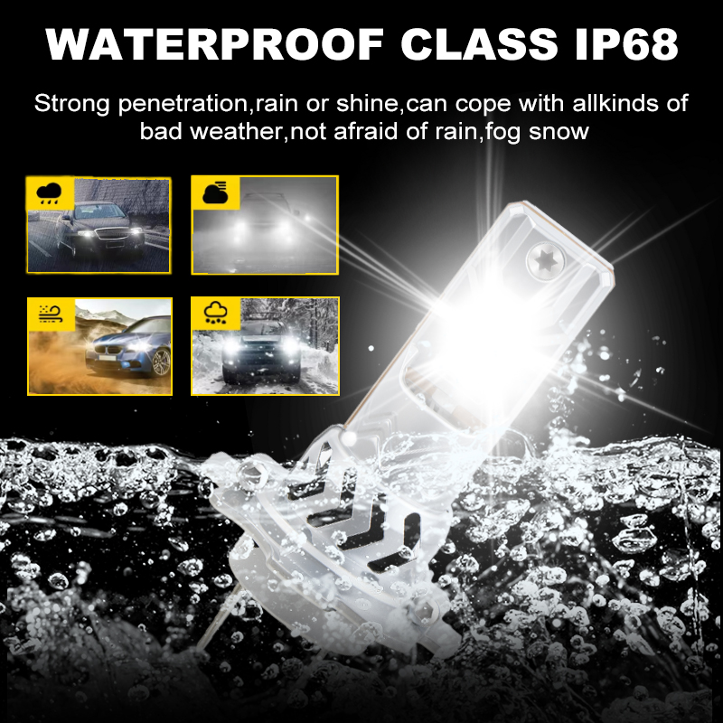 V25SD Series | OEM ODM 1:1 Mini Size Plug & Play LED Bulb 56W 5600LM 6500K Cool White All In One LED Car Headlight Bulbs