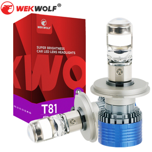 Customized Super Bright 8400LM LED Headlight Bulb with Mini Projector Lens