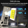 1:1 Size 70W 7000LM Plug and Play Non-Polarity All-in-One Car LED Headlight Bulb H7