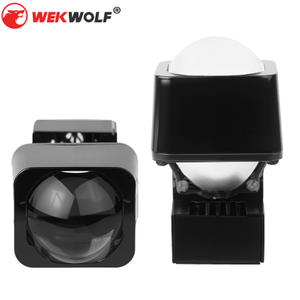 1.5 Inch Mini Laser Hi/Lo Beam Dual Light Projectors Lens Matrix Module Car LED Headlight Bulbs
