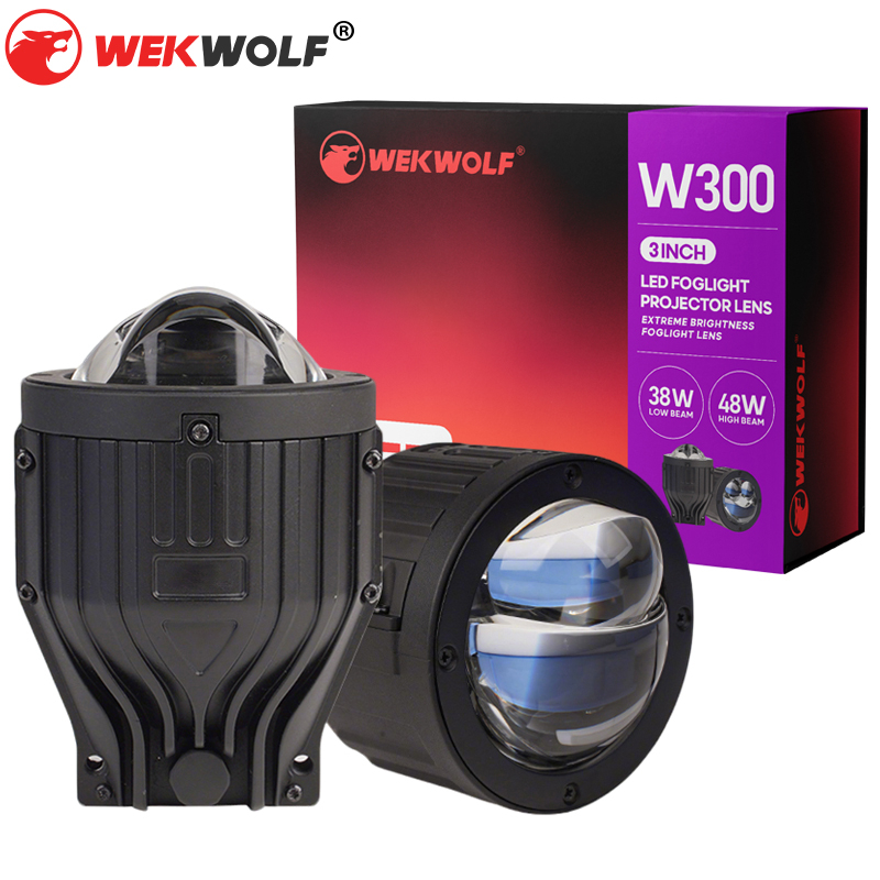 Best Quality Waterproof 116W 3-inch Single Direct-Projection Lens LED Fog Light