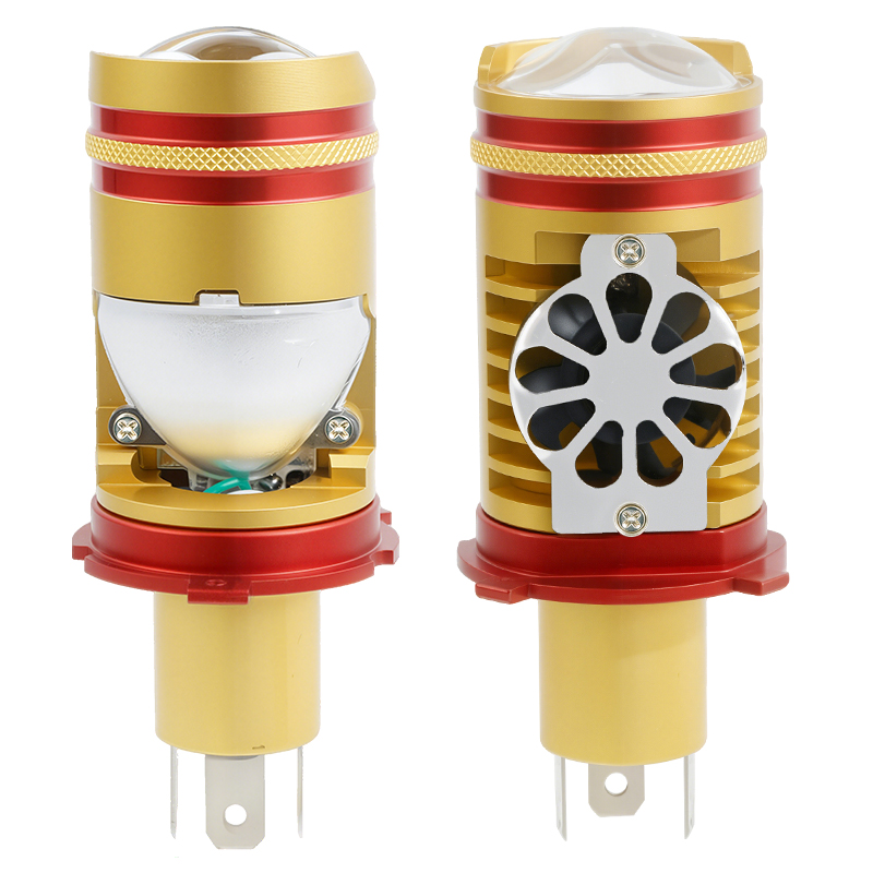 T93 Series | All in One High/Low Beam Plug and Play Mini Projector Lens LED Headlight Bulb H4
