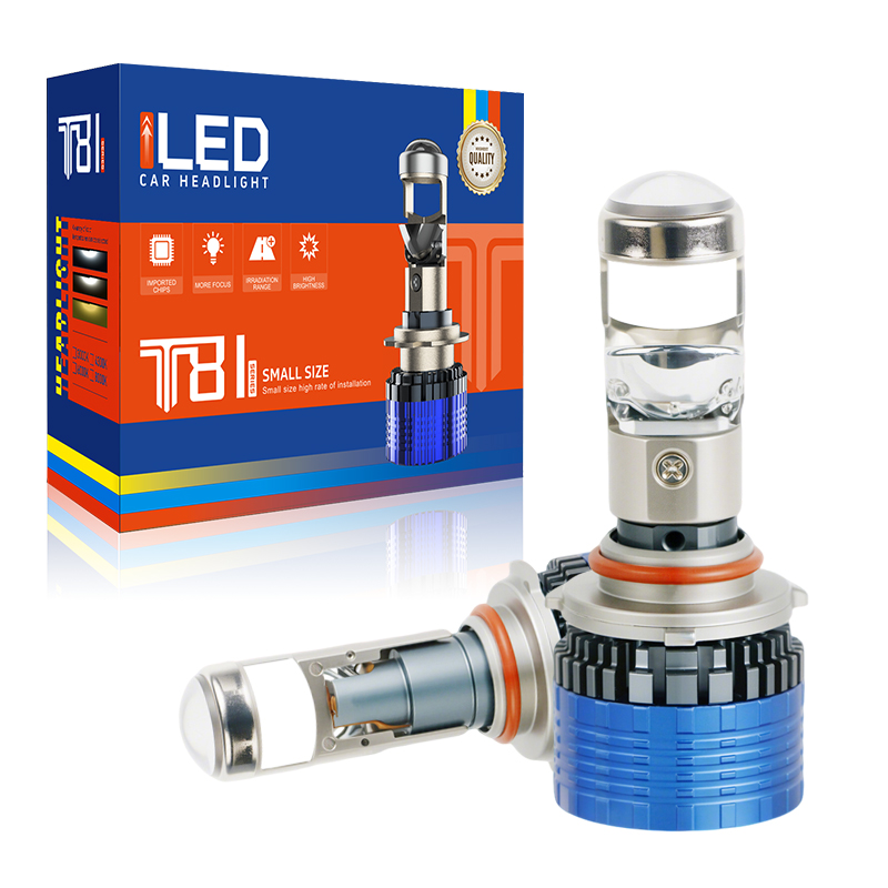 T81 Series | 84W 8400LM Mini Projector Lens Auto LED Headlight Bulbs
