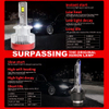 D Series | Three Copper Tubes Car LED Headlight Bulbs Canbus D Series 180W 18000LM LED Headlight Bulb Replace HID Xenon D1S D2S D3S D4S Conversion Kit