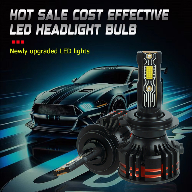 C18 Series | Upgraded LED Headlight Bulbs Replacement 6000K Cool White 10000LM 56W Plug and Play Car Light Bulbs