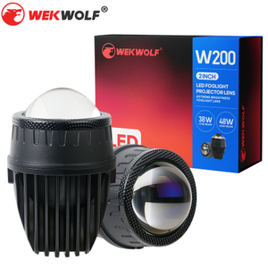 2 Inch OEM 12V 24V Bi Projector Lens Fog LED Light for car