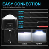 1.5 Inch Mini Laser Hi/Lo Beam Dual Light Projectors Lens Matrix Module Car LED Headlight Bulbs