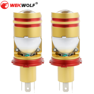 T93 Series | All in One High/Low Beam Plug and Play Mini Projector Lens LED Headlight Bulb H4