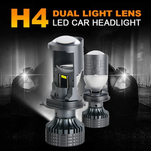  T90S Series | 12V High/Low Beam Mini HD Bi-led Projector Lens LED Headlight Bulbs for Car