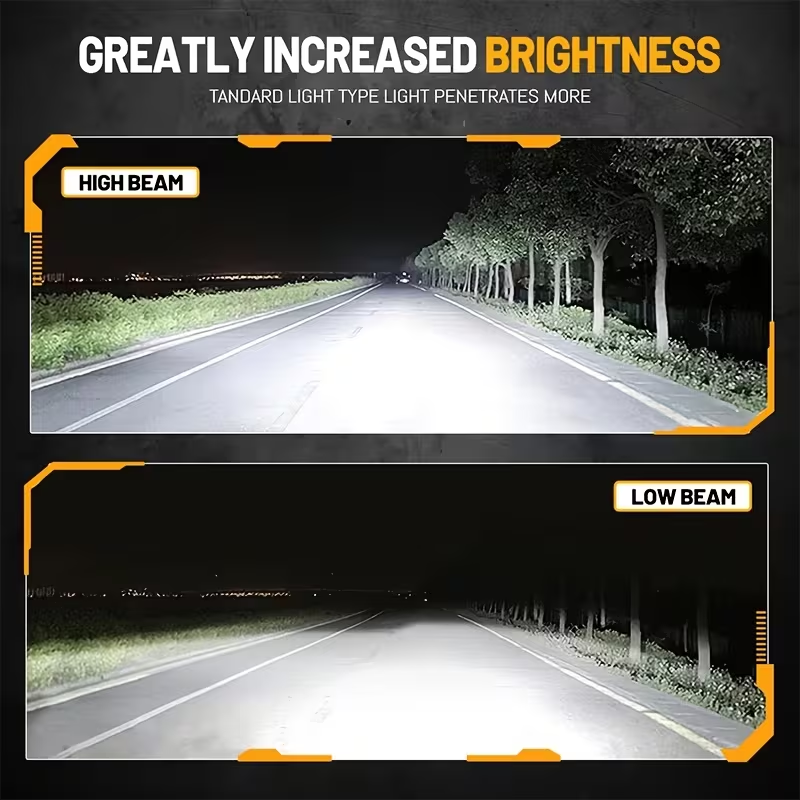 Customization Super Bright 200W Car LED Headlight Bulb 12V 24V 6000K Led Car Lights Dual Copper Tube Auto Headlamp Bulbs