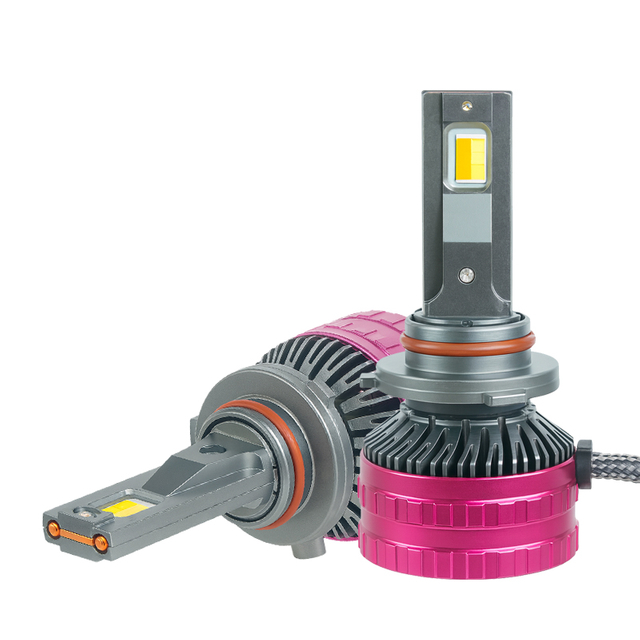 Wholesale Price 3 Color Dual Copper Tube LED Car Light Bulbs 120W 13000LM Canbus 12V Auto Led Headlights