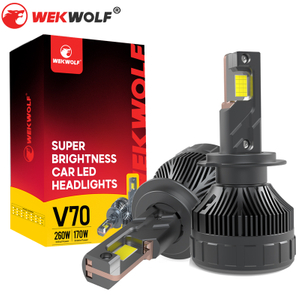 2023 New High Power LED Headlight V60 9005