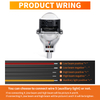 T11 Series | 3.0 Inch High Power 110W/156W Dual Cup Bi Projector Lens LED Headlights with Hi/Lo Beam