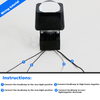 1.5 Inch Mini Laser Hi/Lo Beam Dual Light Projectors Lens Matrix Module Car LED Headlight Bulbs