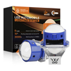 Super Bright 3 Inch Dual Cup Bi LED Projector Lens Car Headlight Bulbs Retrofit Universal