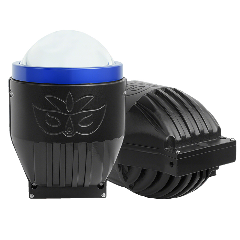 2 Inch Tricolor LED Motorcycle Spotlight
