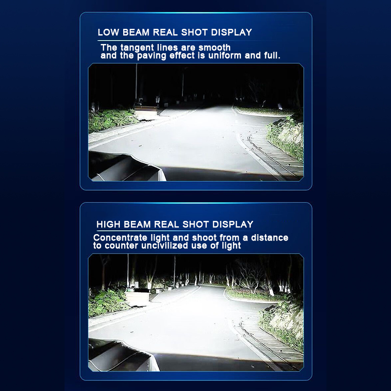 Factory Price Low Power 48W 4800LM 12V LED Headlight Bulb for Universal Car