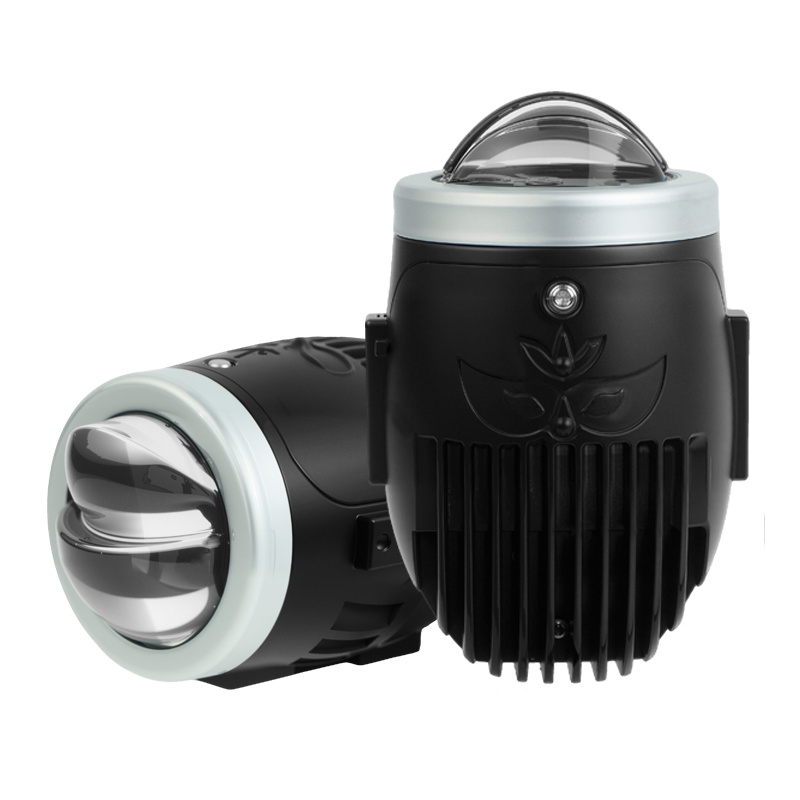 Wholesale 2-inch Dual Direct Dual Beam Bi Projector Lens Led Fog Light for Car