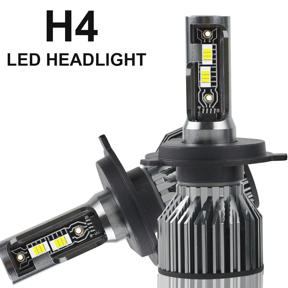 Custom OEM/ODM 60W LED Car Headlights 6000LM High/Low Beam Automotive Headlamp Bulbs