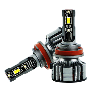 Customized 60W 6000LM Car Led Headlights Auto Lighting System CSP 3570 Chip 12V LED Headlight Bulbs