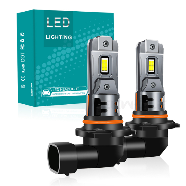 Super Bright Wireless 12V Linear Driver LED Headlight Bulb Mini Size 1:1 Ratio For Cars